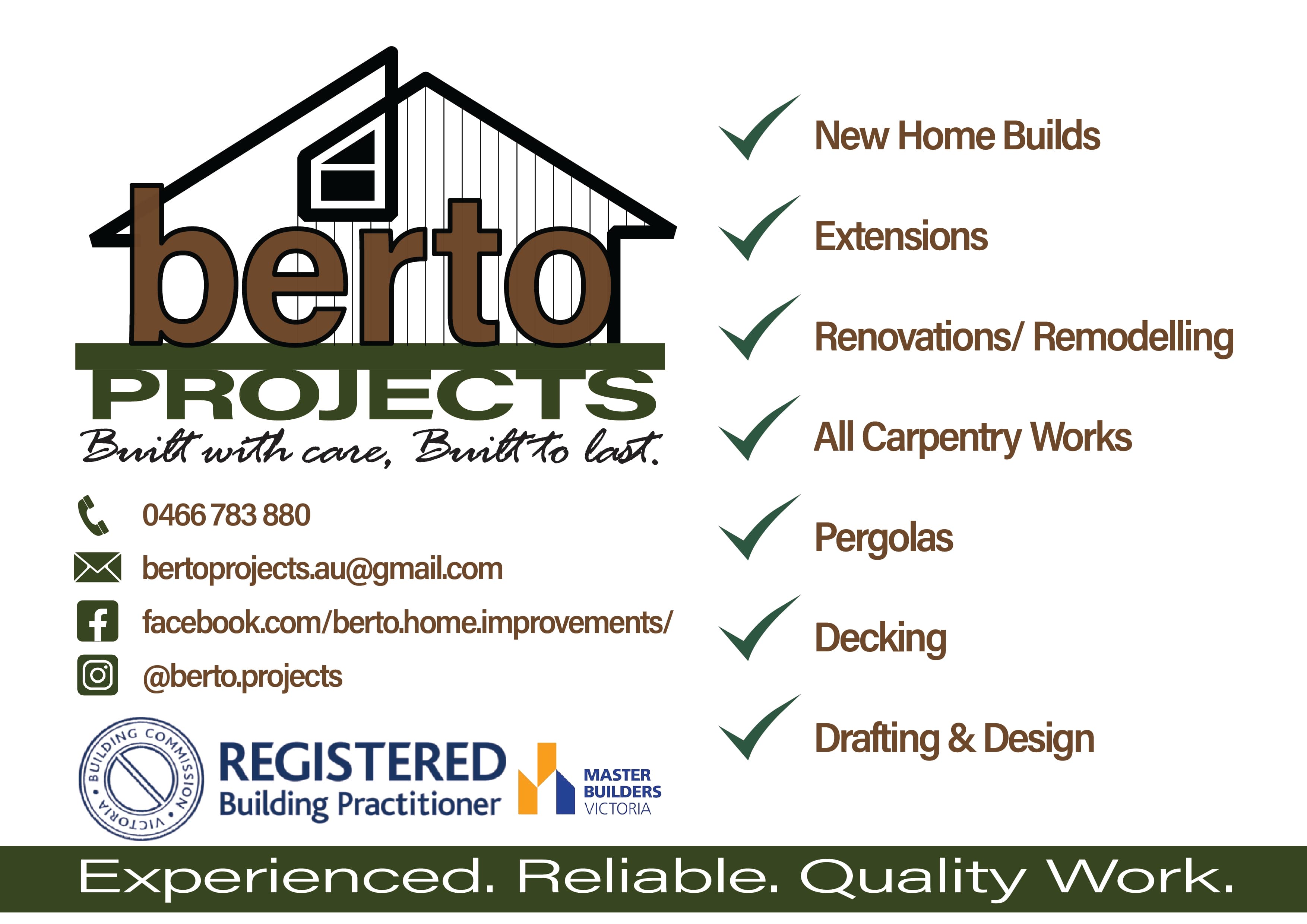 BERTO PROJECTS